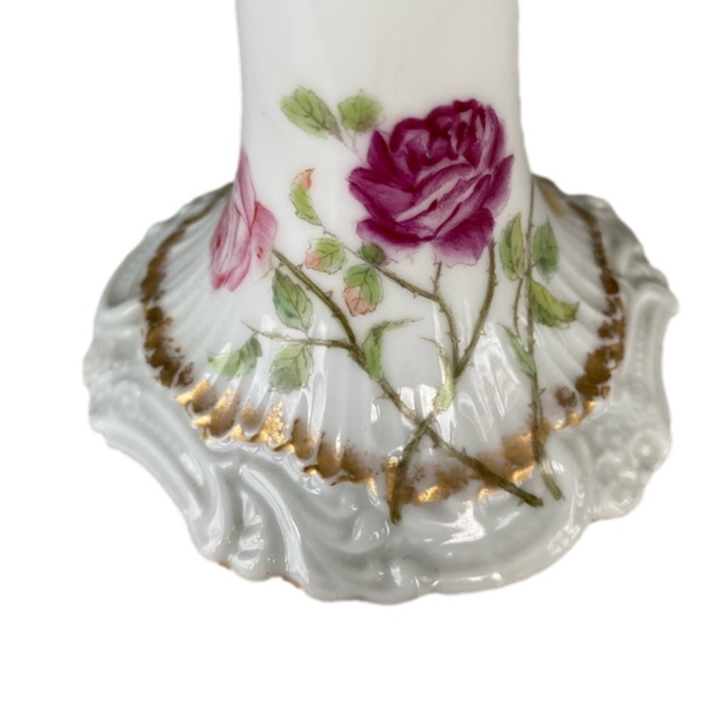 VINTAGE Limoges China Candlestick Holder - Picture 3 of 5